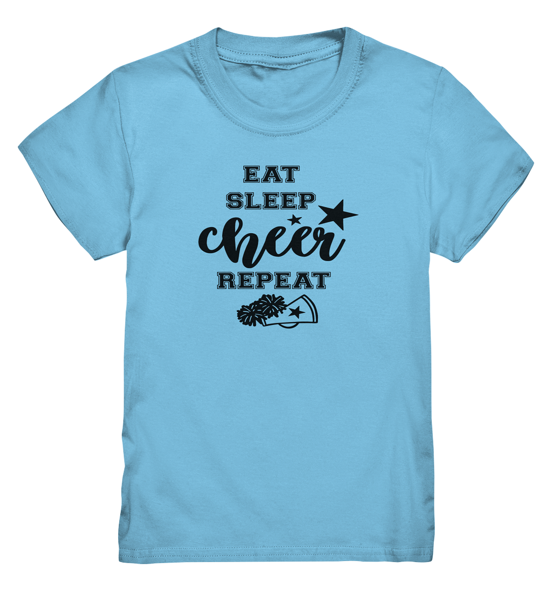 Eat Sleep Cheer Repeat - Kids Premium Shirt