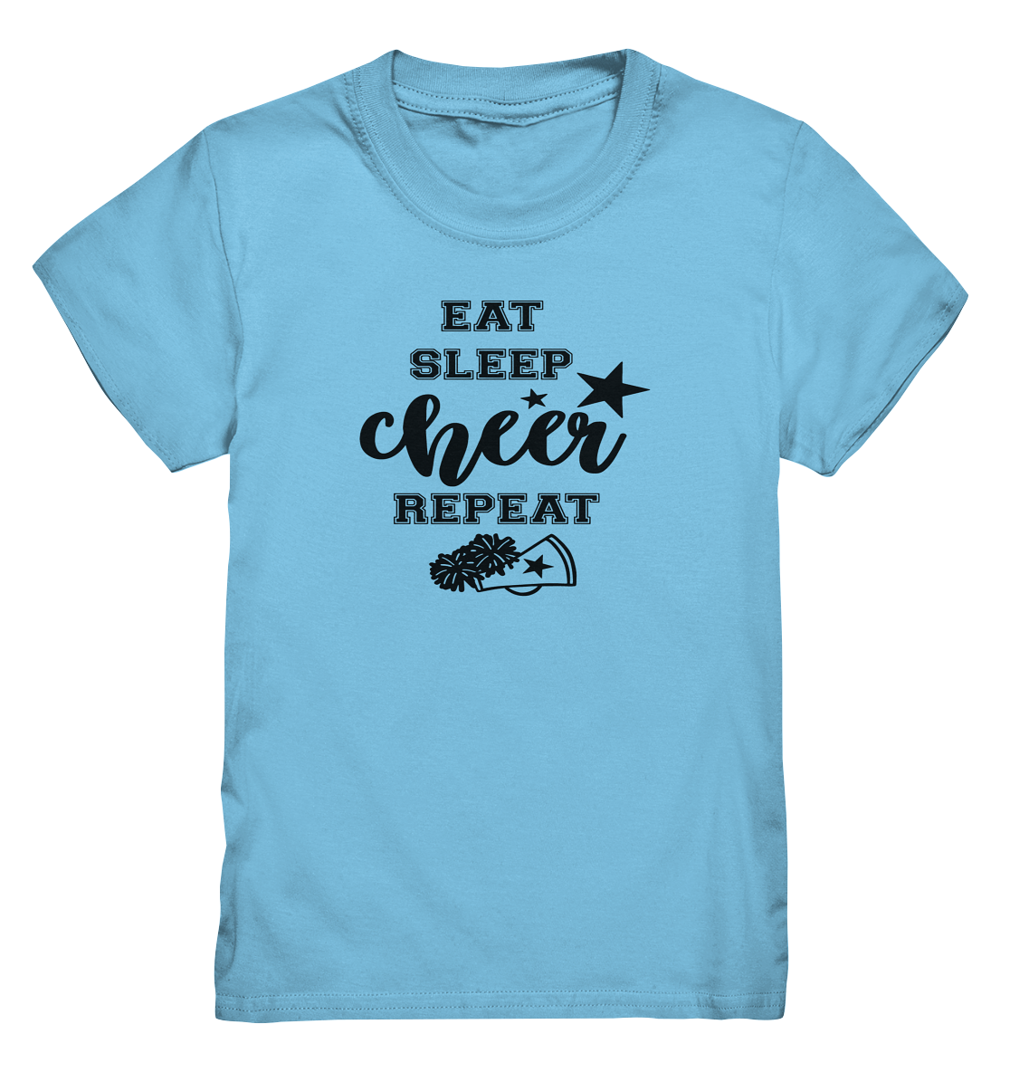 Eat Sleep Cheer Repeat - Kids Premium Shirt