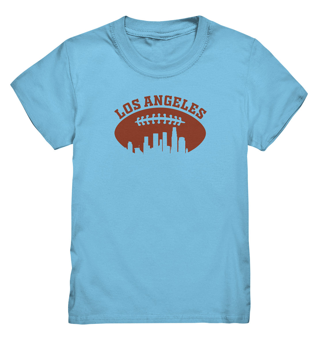 Los Angeles Football Silhouette - Kids Premium Shirt
