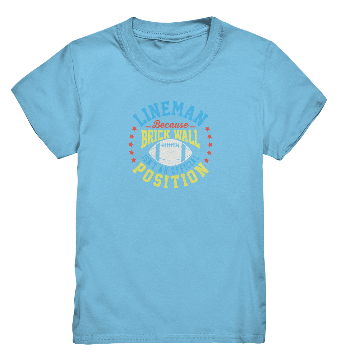 Lineman Brick Wall - Kids Premium Shirt