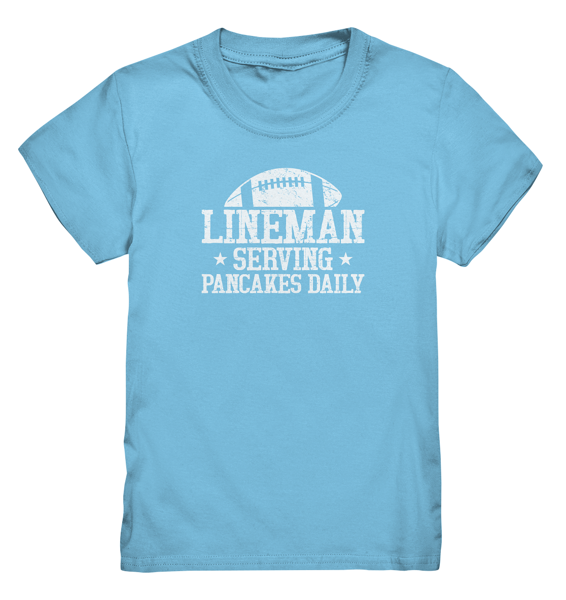 Lineman Serving Pancakes - Kids Premium Shirt