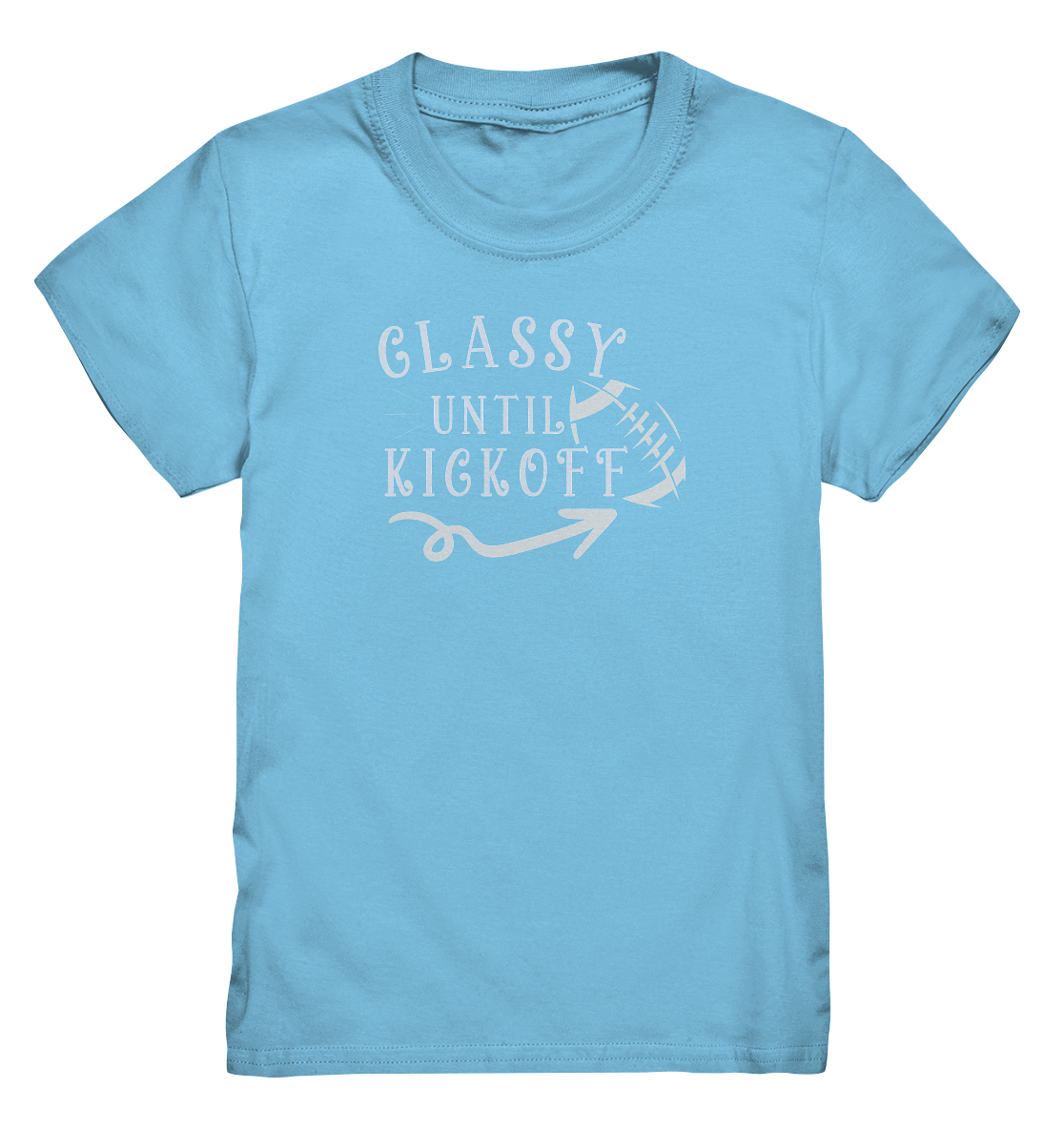 Glassy until Kick Off - Kids Premium Shirt