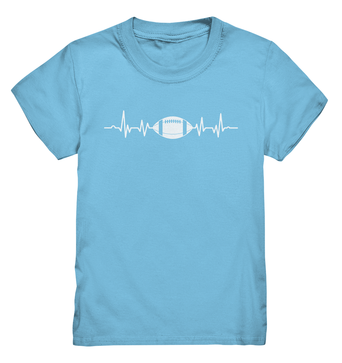 Football Heartbeat - Kids Premium Shirt
