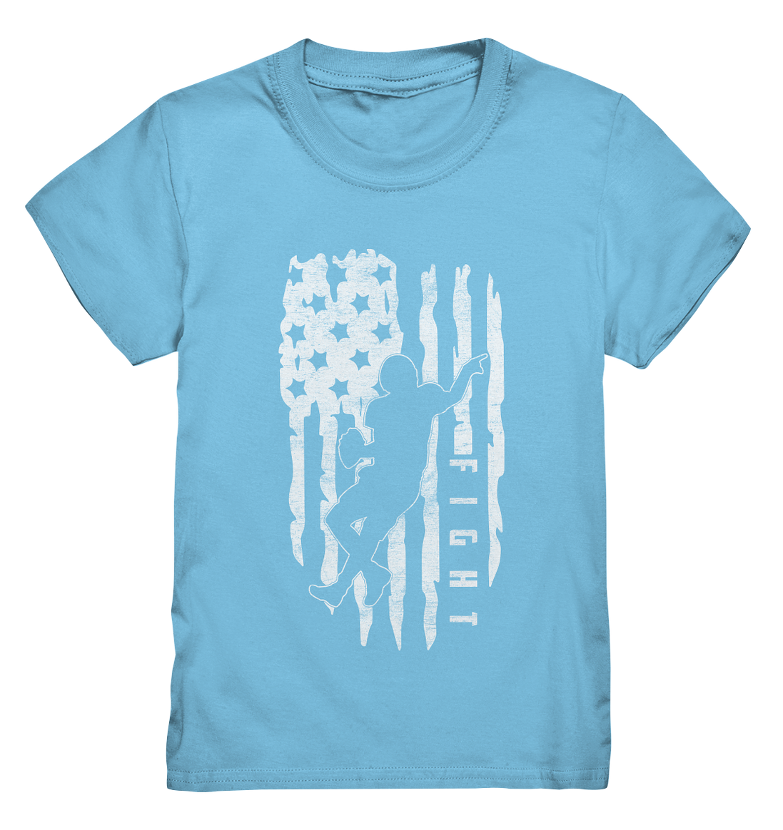 USA Flag Fight - Kids Premium Shirt