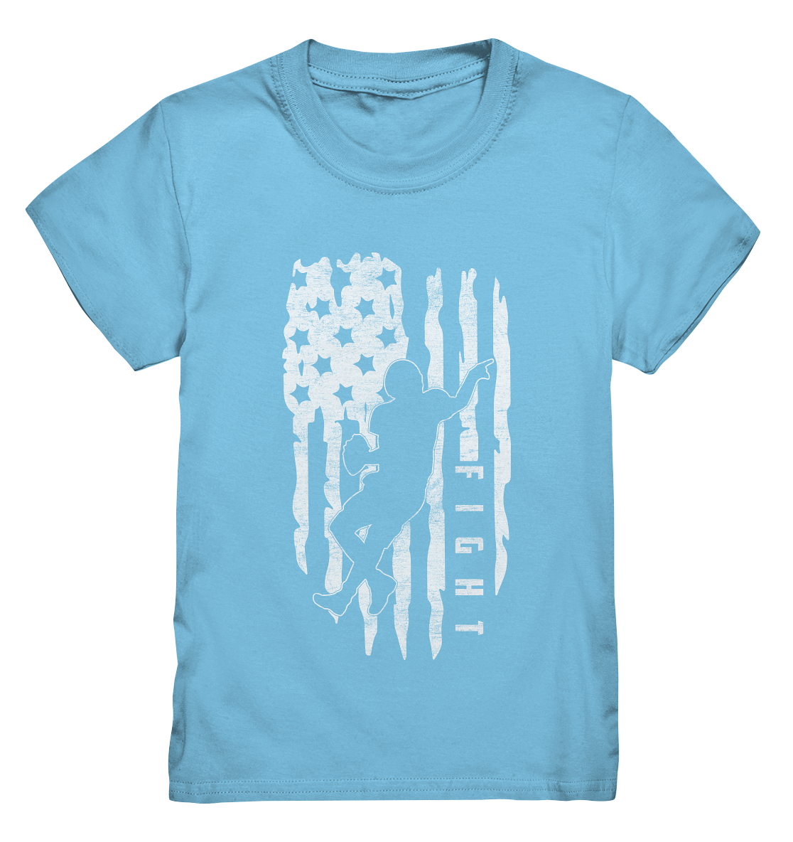 USA Flag Fight - Kids Premium Shirt