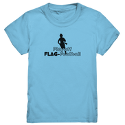 Playoff Flag Football  Women black  - Kids Premium Shirt