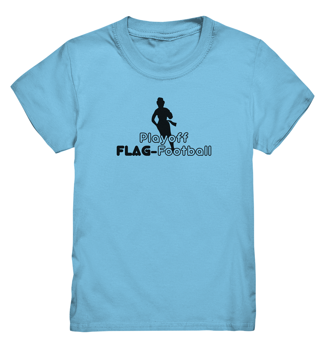 Playoff Flag Football  Women black  - Kids Premium Shirt