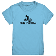 Playoff Flag Football Men Black - Kids Premium Shirt