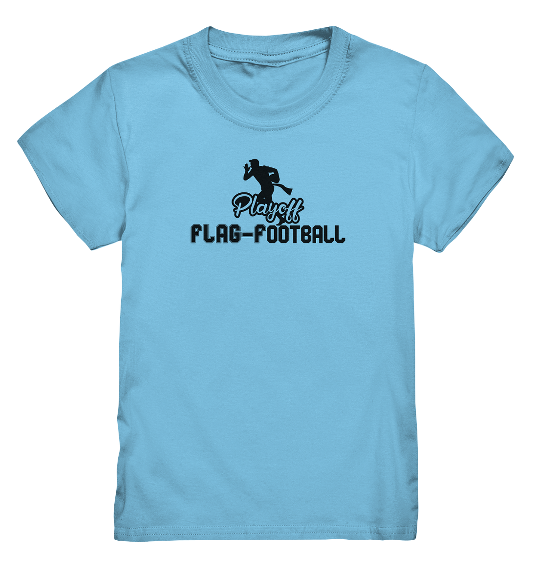 Playoff Flag Football Men Black - Kids Premium Shirt