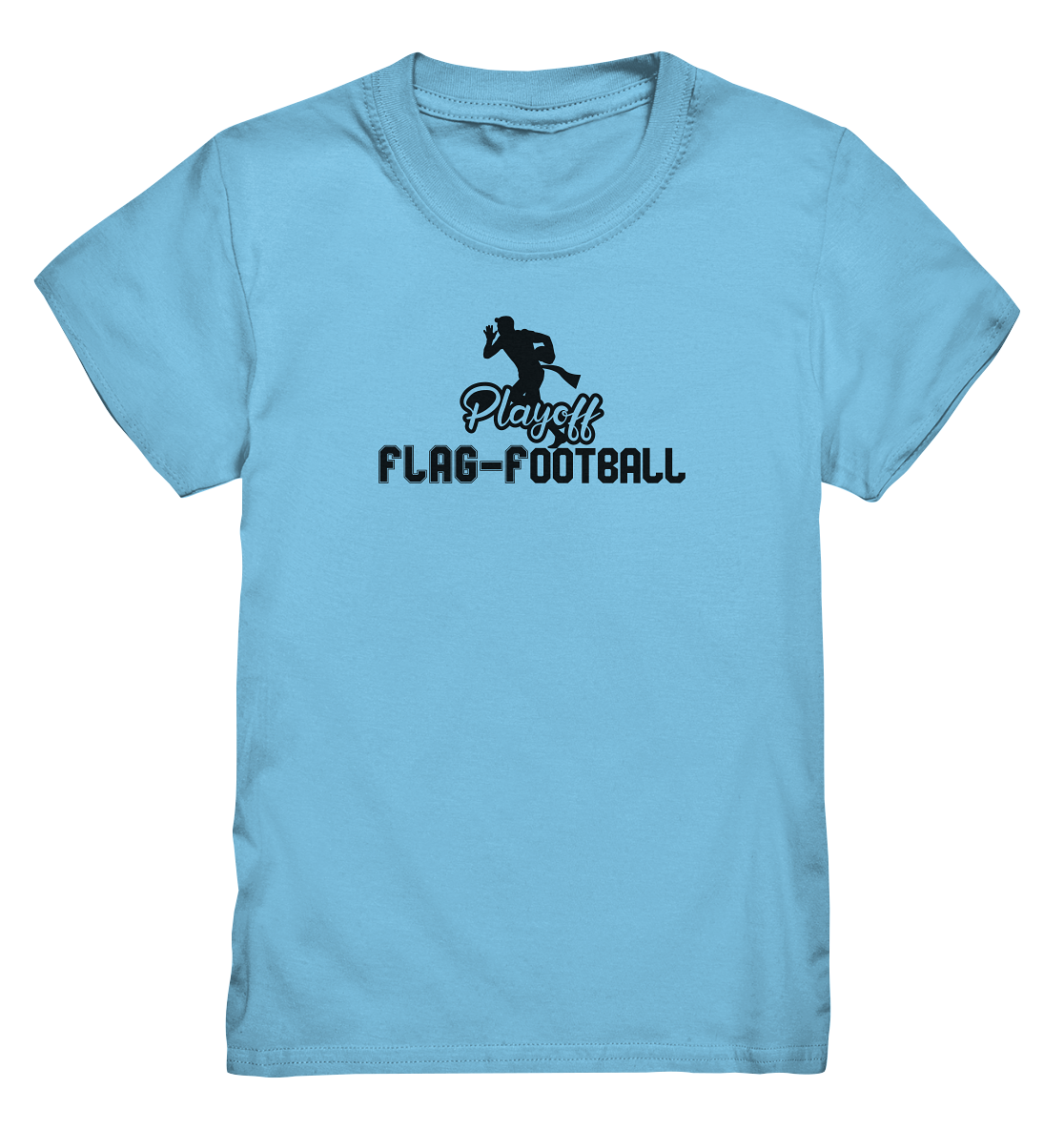 Playoff Flag Football Men Black - Kids Premium Shirt