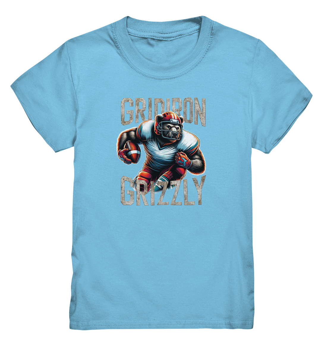 Gridiron Grizzly - Kids Premium Shirt