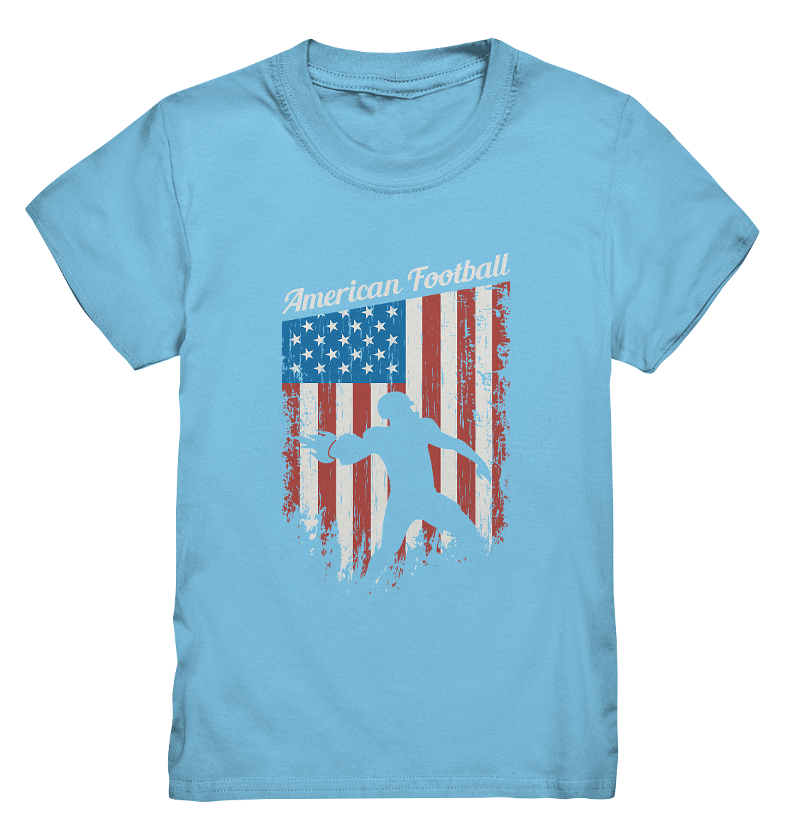 American Football Banner - Kids Premium Shirt