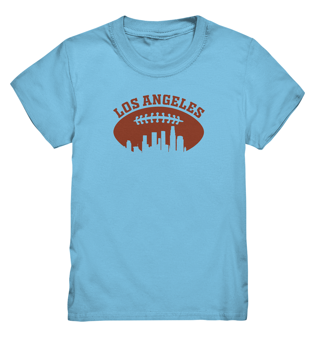 Los Angeles Football Silhouette - Kids Premium Shirt