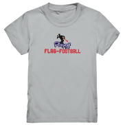 Playoff Flag Football  Men red - Kids Premium Shirt