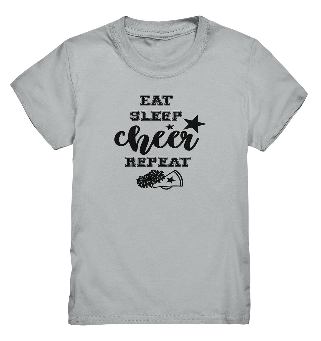 Eat Sleep Cheer Repeat - Kids Premium Shirt