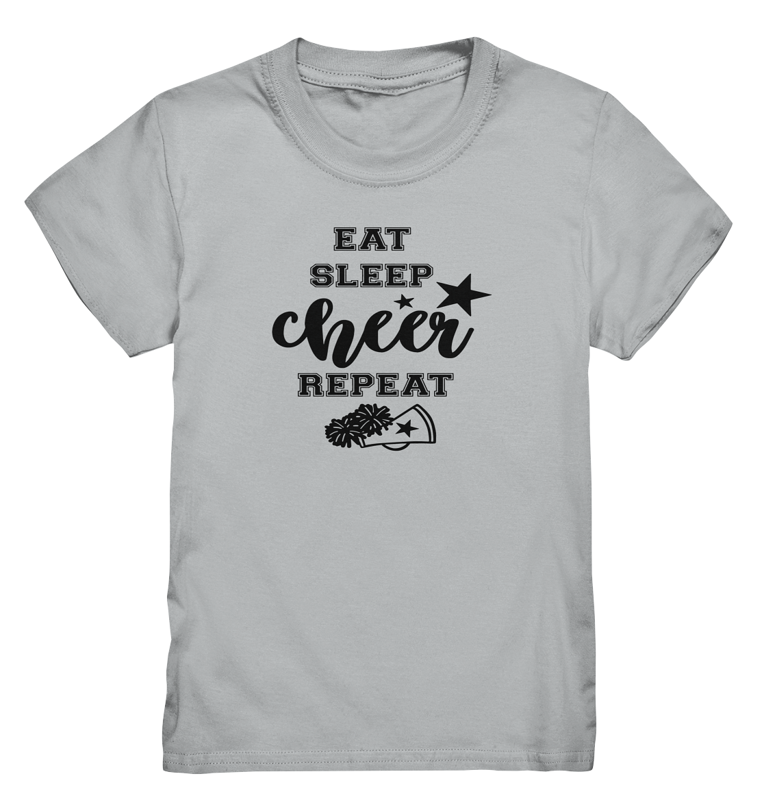 Eat Sleep Cheer Repeat - Kids Premium Shirt