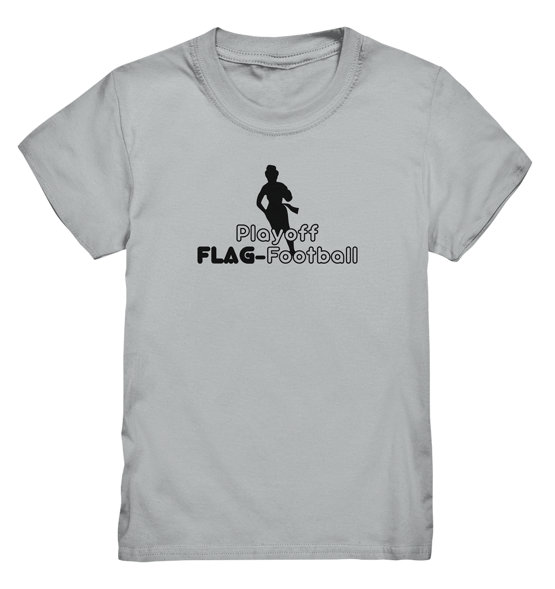 Playoff Flag Football  Women black  - Kids Premium Shirt