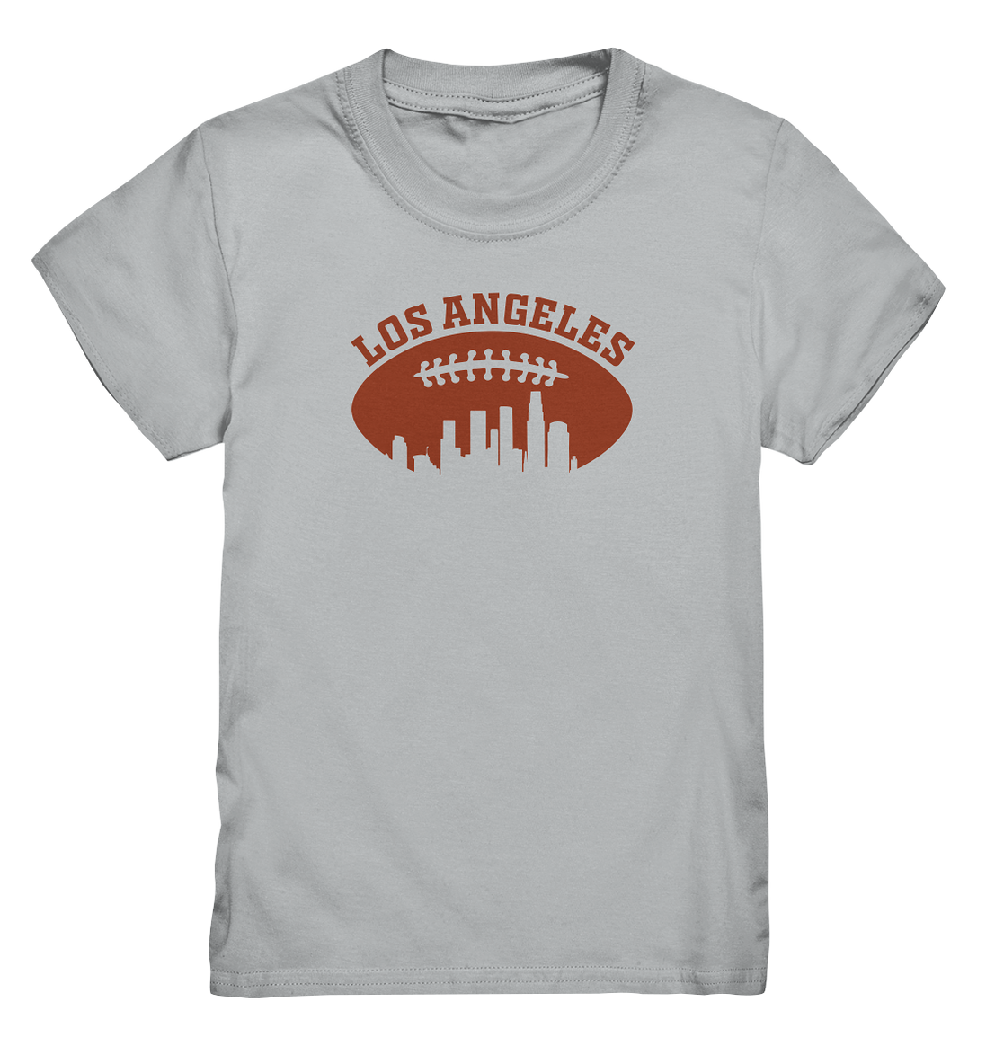 Los Angeles Football Silhouette - Kids Premium Shirt