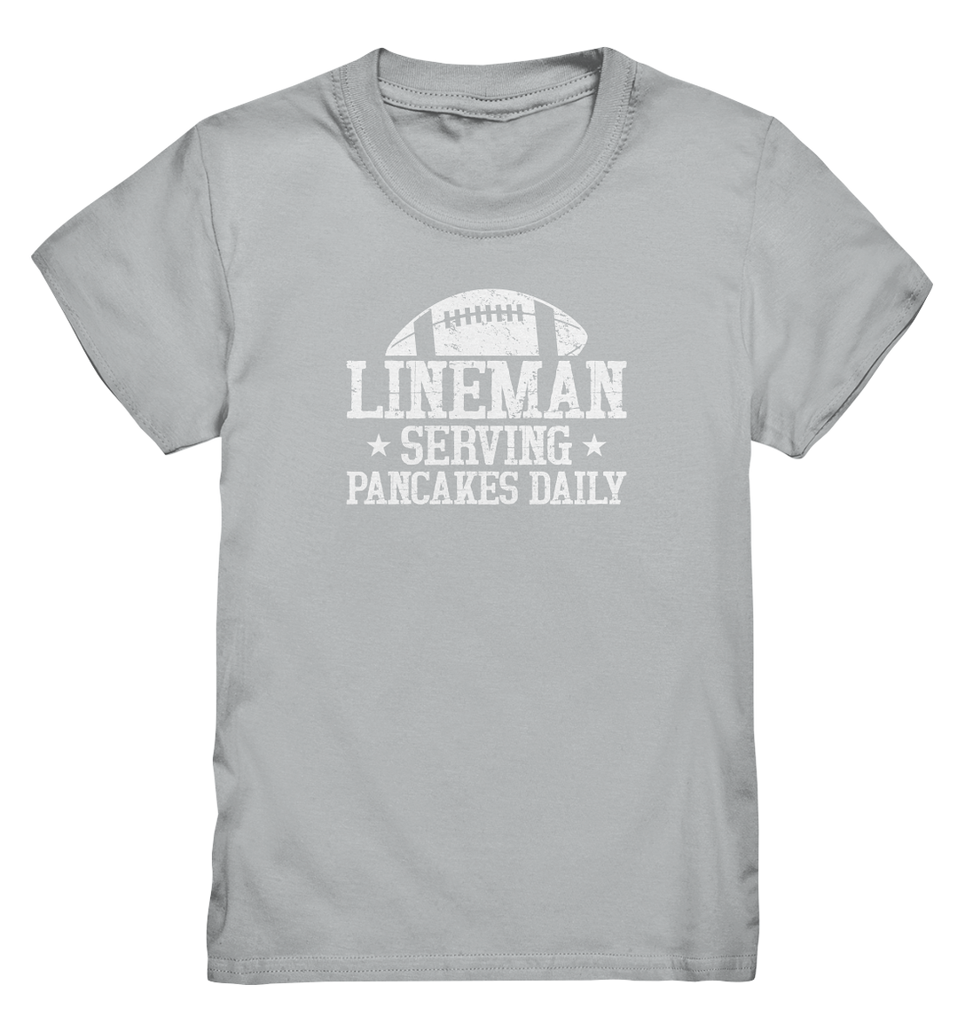 Lineman Serving Pancakes - Kids Premium Shirt