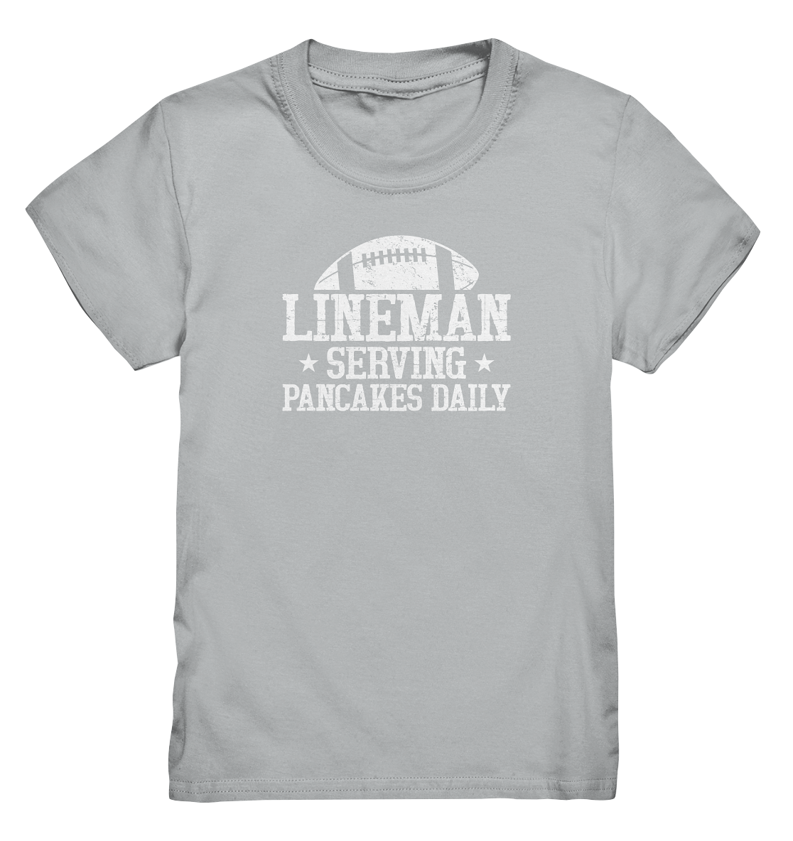 Lineman Serving Pancakes - Kids Premium Shirt