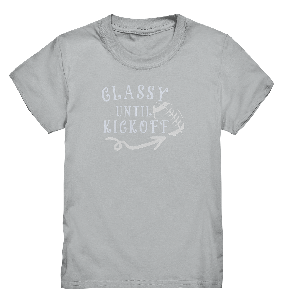 Glassy until Kick Off - Kids Premium Shirt