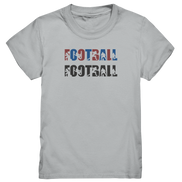 Football Silhouette - Kids Premium Shirt