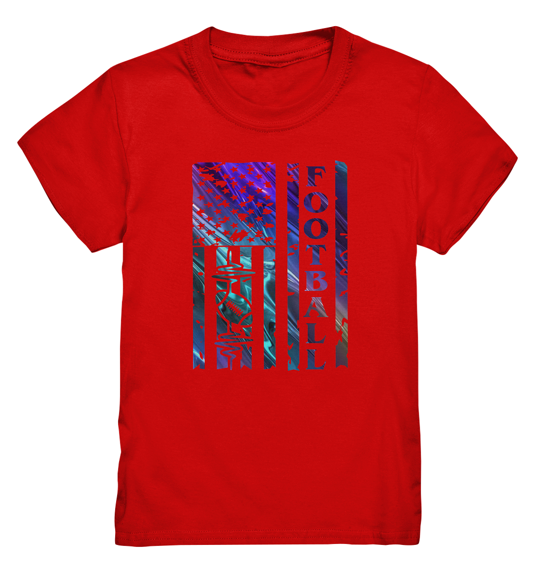 USA Football Flag - Kids Premium Shirt