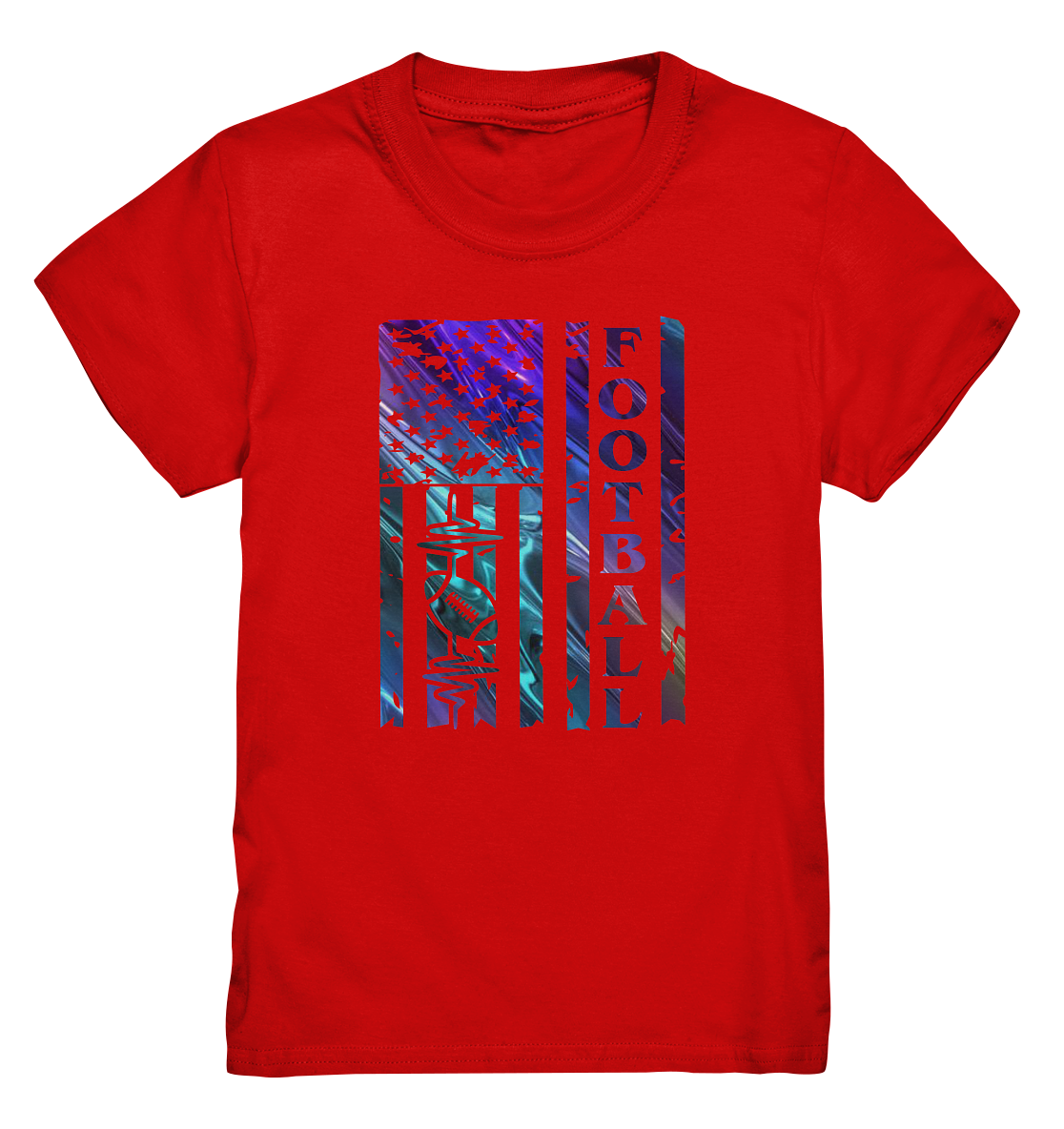 USA Football Flag - Kids Premium Shirt