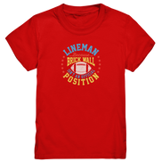 Lineman Brick Wall - Kids Premium Shirt