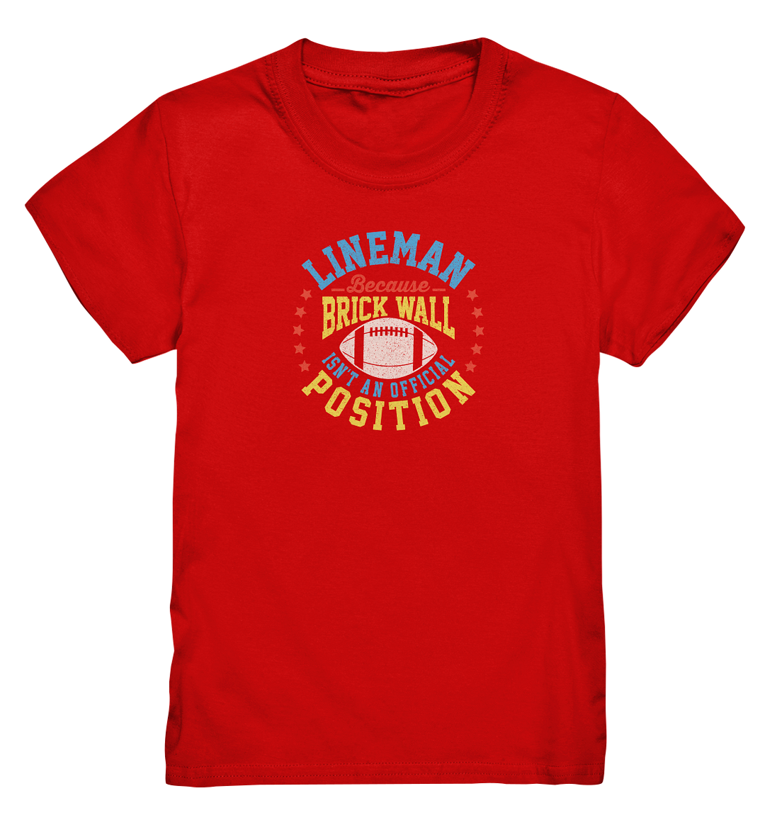 Lineman Brick Wall - Kids Premium Shirt