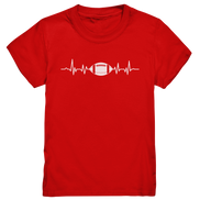 Football Heartbeat - Kids Premium Shirt