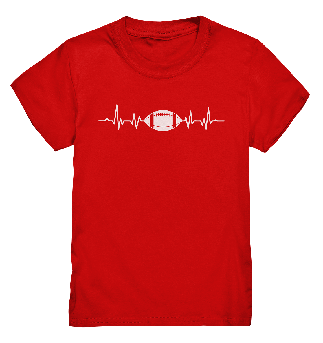 Football Heartbeat - Kids Premium Shirt