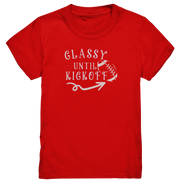 Glassy until Kick Off - Kids Premium Shirt