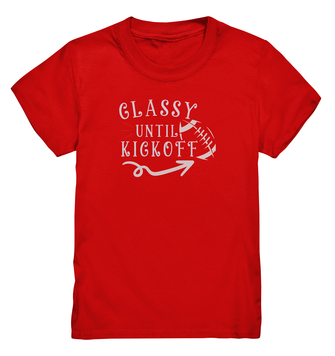 Glassy until Kick Off - Kids Premium Shirt