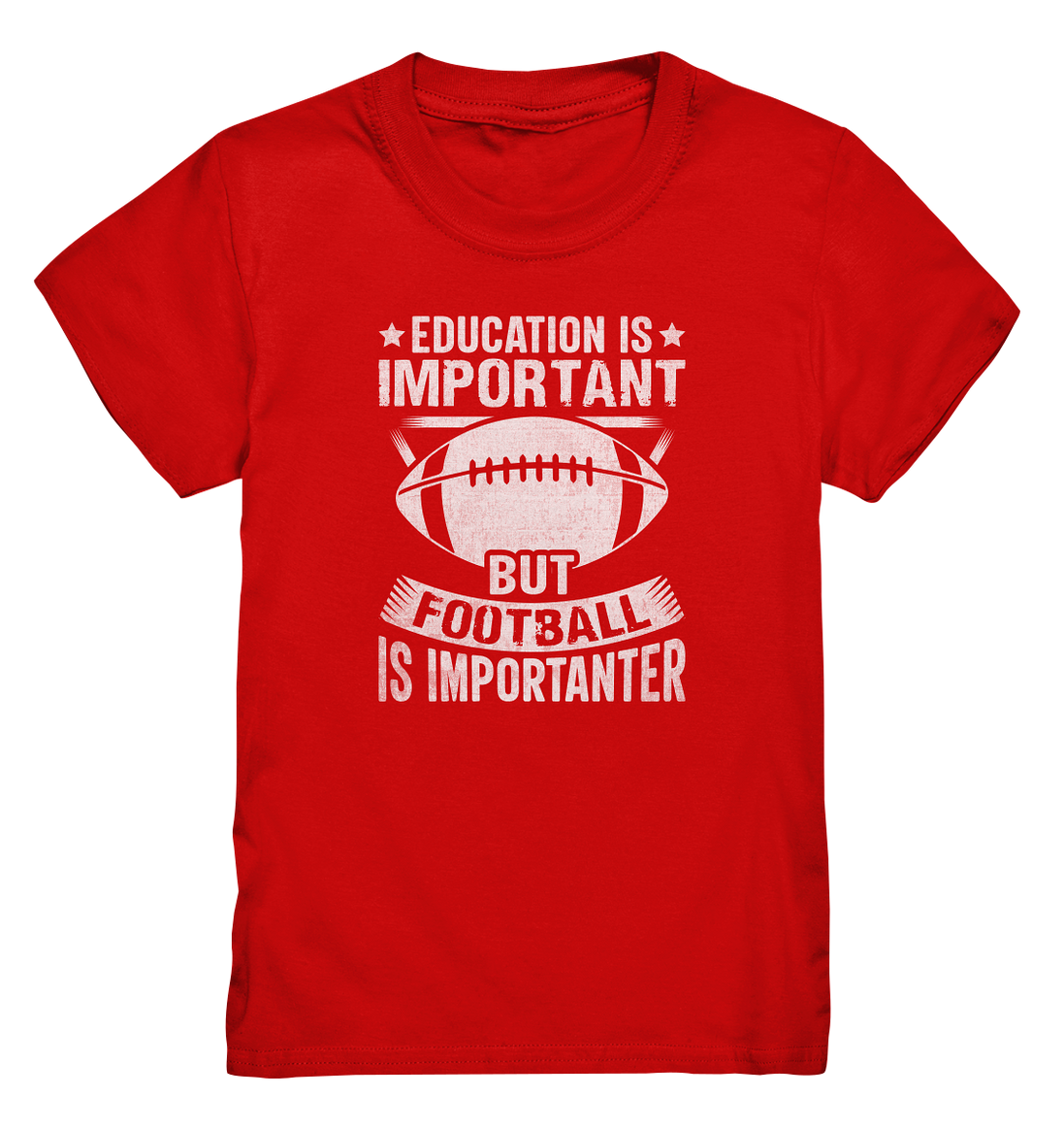 Football is importanter - Kids Premium Shirt