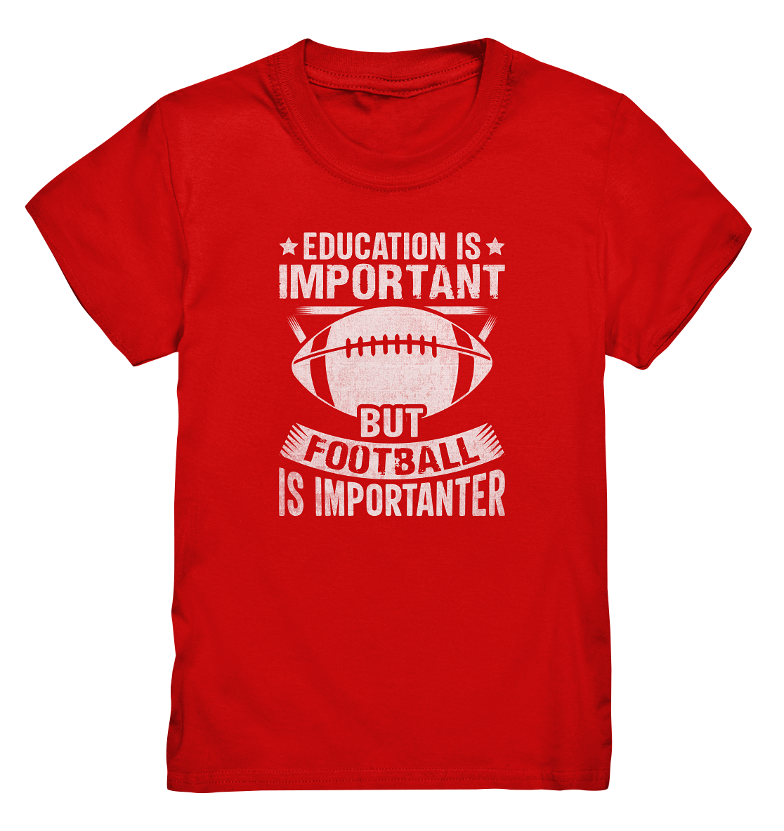 Football is importanter - Kids Premium Shirt