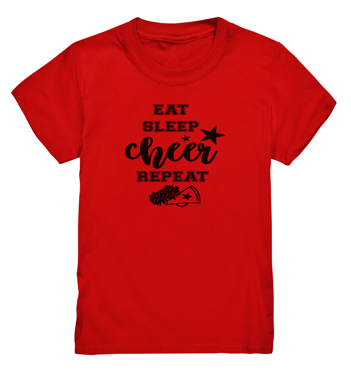 Eat Sleep Cheer Repeat - Kids Premium Shirt
