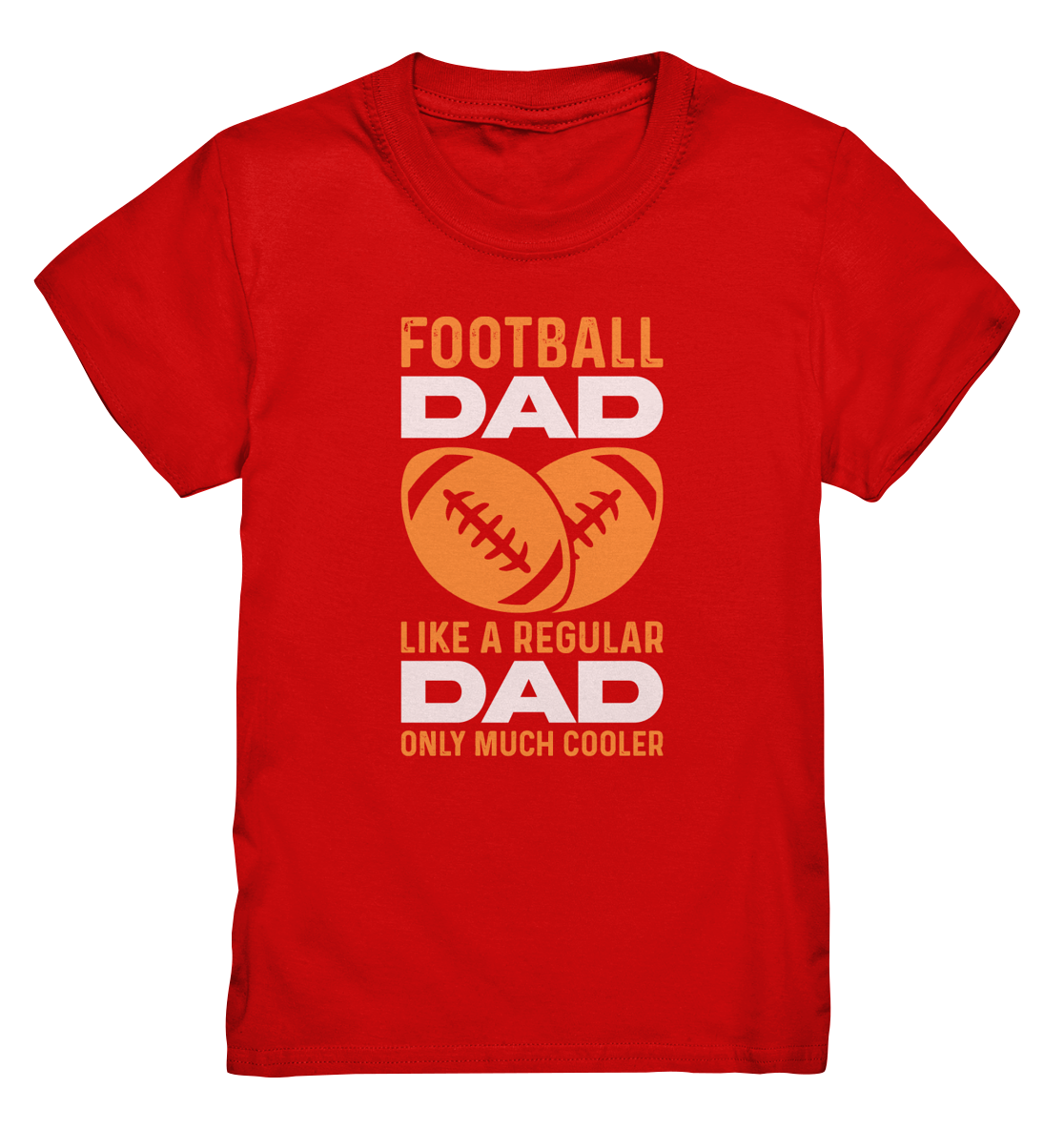 Football Dad Much Cooler - Kids Premium Shirt