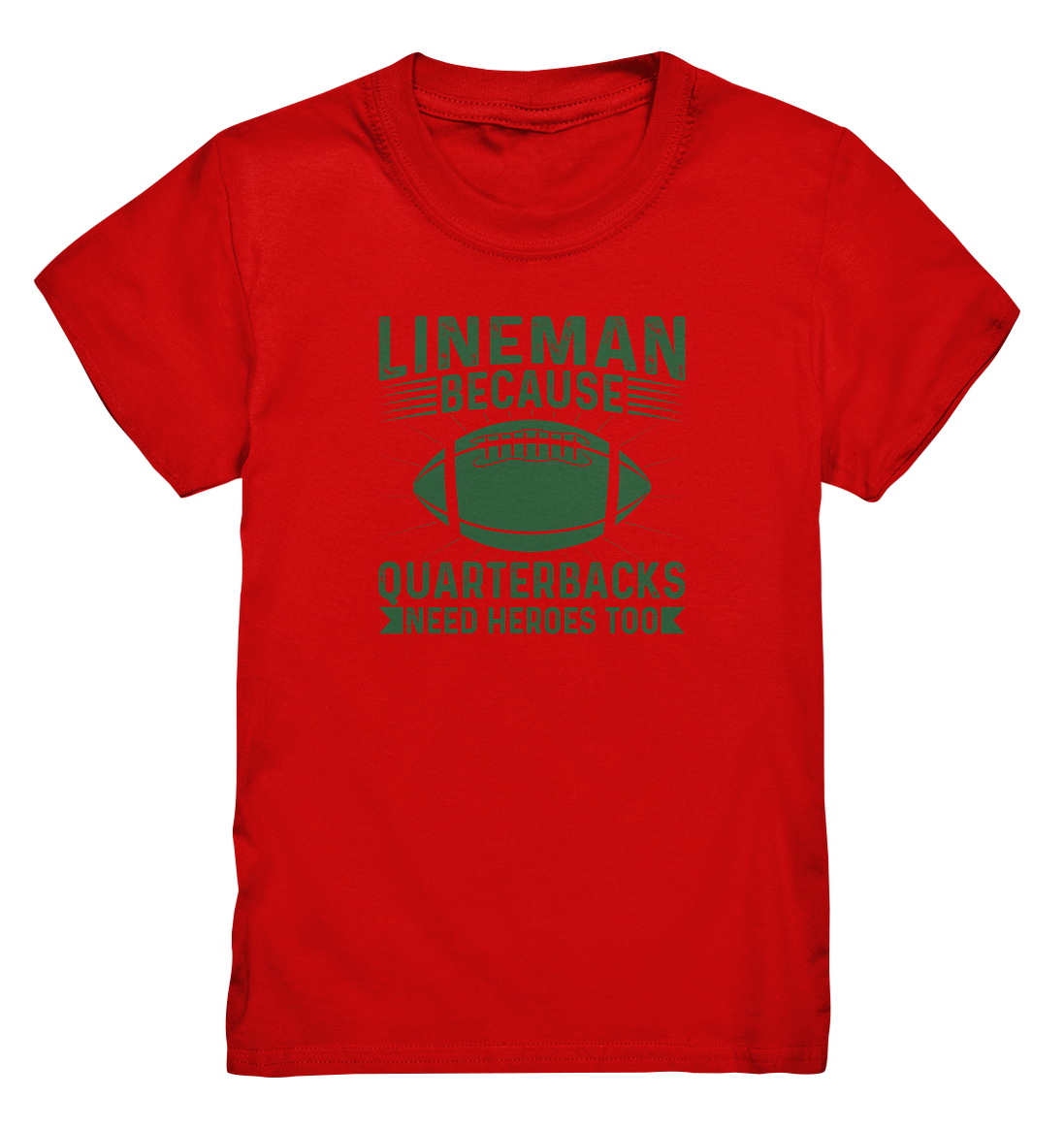 Lineman Heroes Green - Kids Premium Shirt