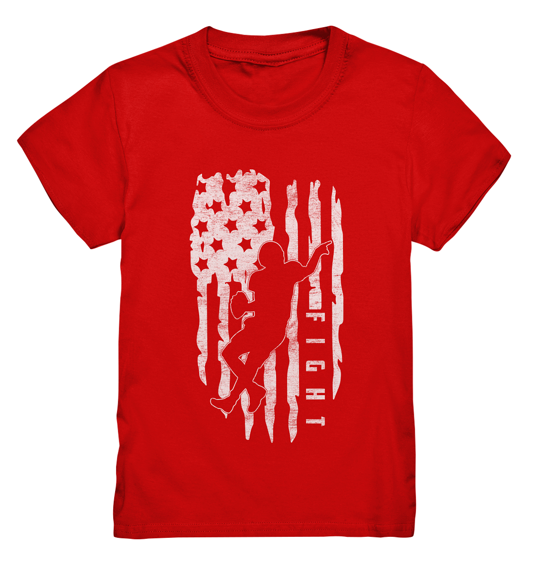 USA Flag Fight - Kids Premium Shirt