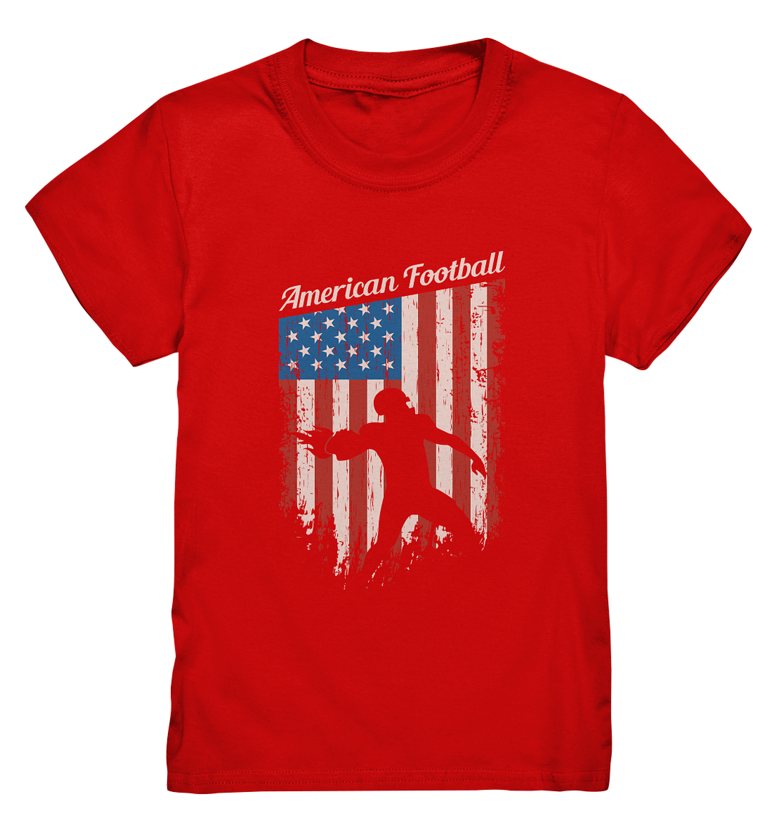 American Football Banner - Kids Premium Shirt