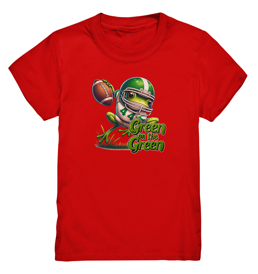 Green Frog - Kids Premium Shirt