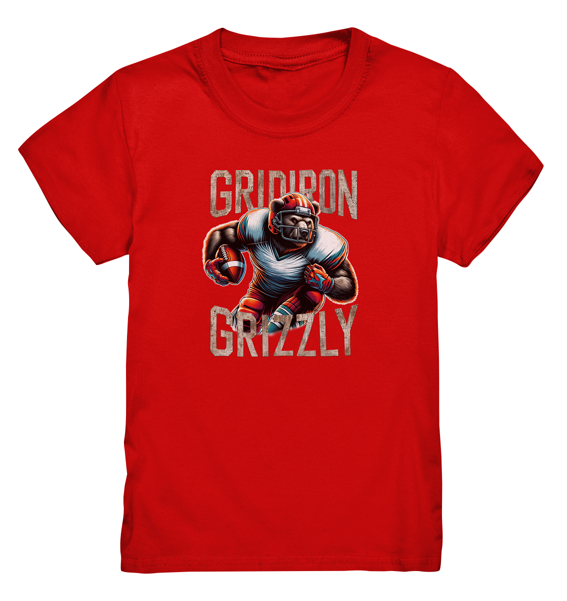 Gridiron Grizzly - Kids Premium Shirt