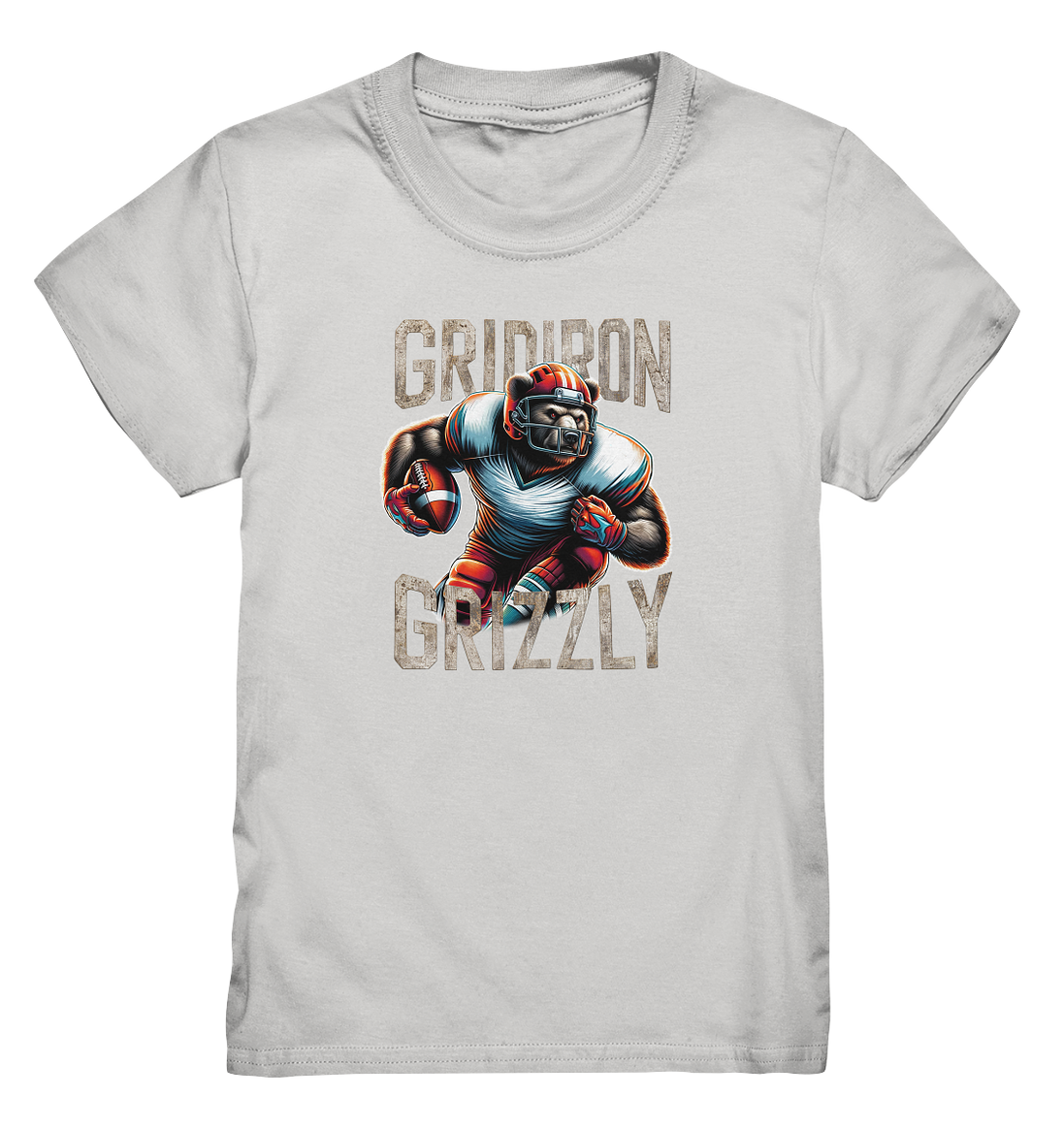 Gridiron Grizzly - Kids Premium Shirt