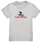 Playoff Flag Football  Men red - Kids Premium Shirt