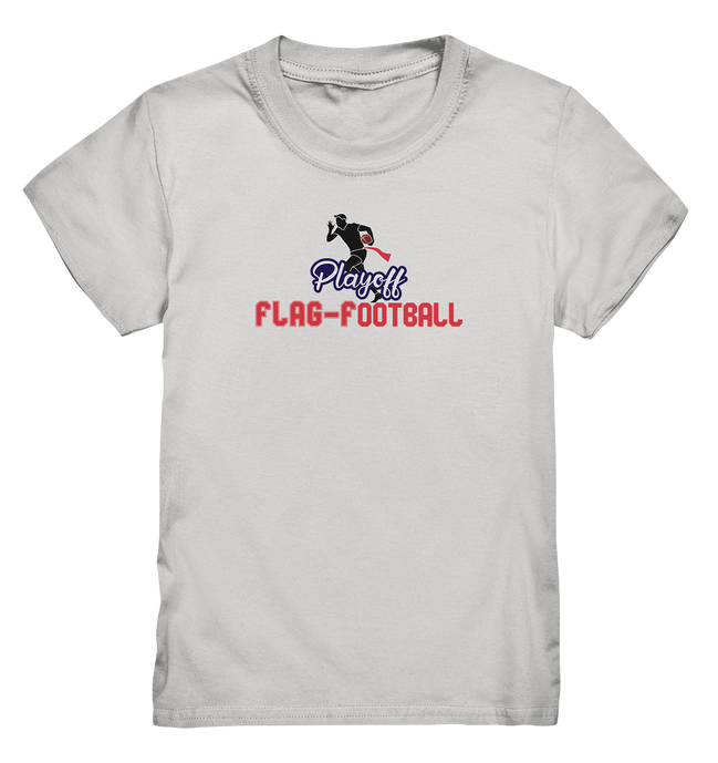 Playoff Flag Football  Men red - Kids Premium Shirt