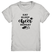 Eat Sleep Cheer Repeat - Kids Premium Shirt