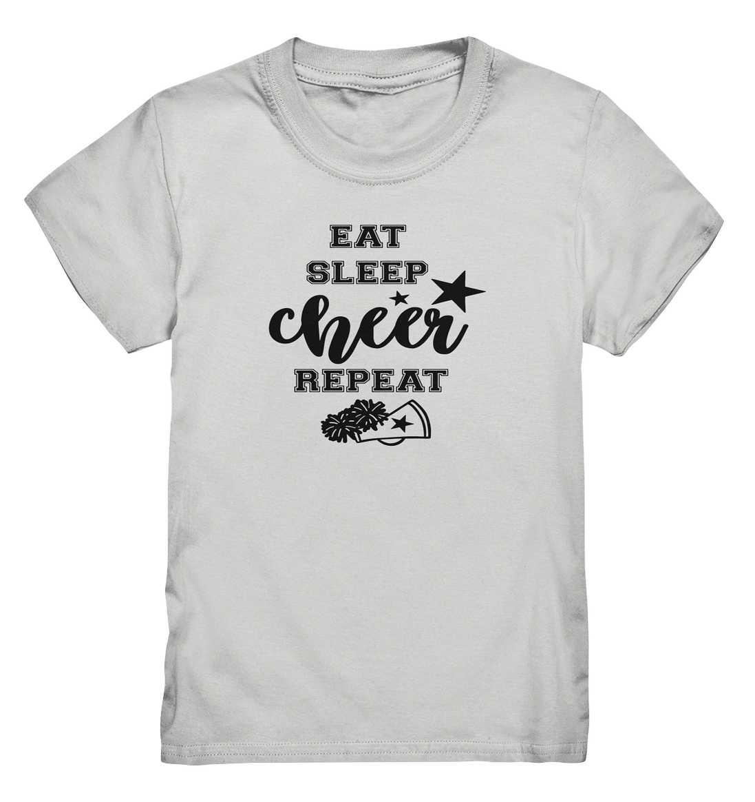 Eat Sleep Cheer Repeat - Kids Premium Shirt