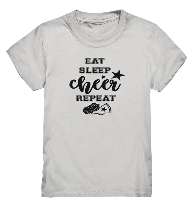 Eat Sleep Cheer Repeat - Kids Premium Shirt