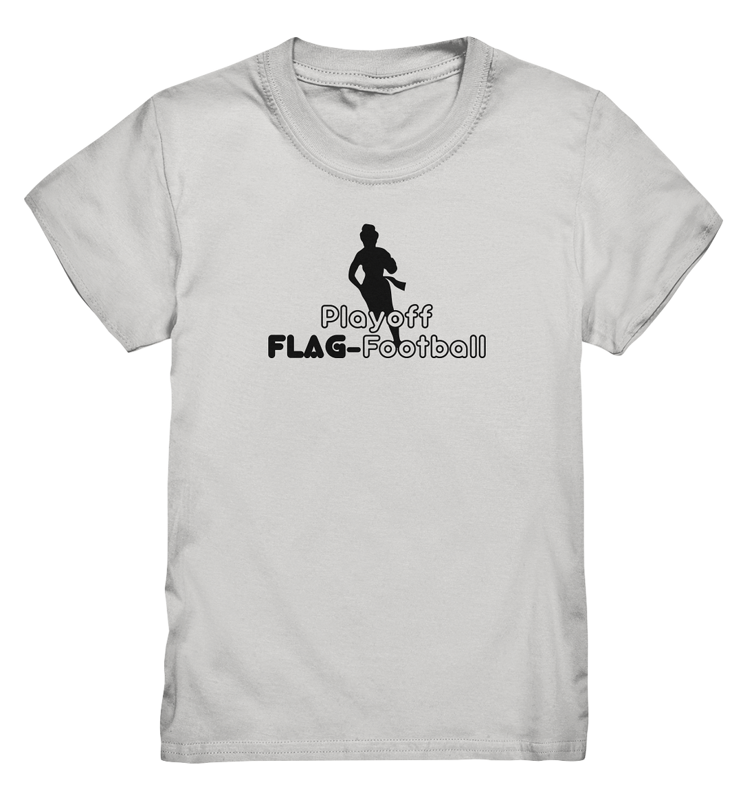 Playoff Flag Football  Women black  - Kids Premium Shirt